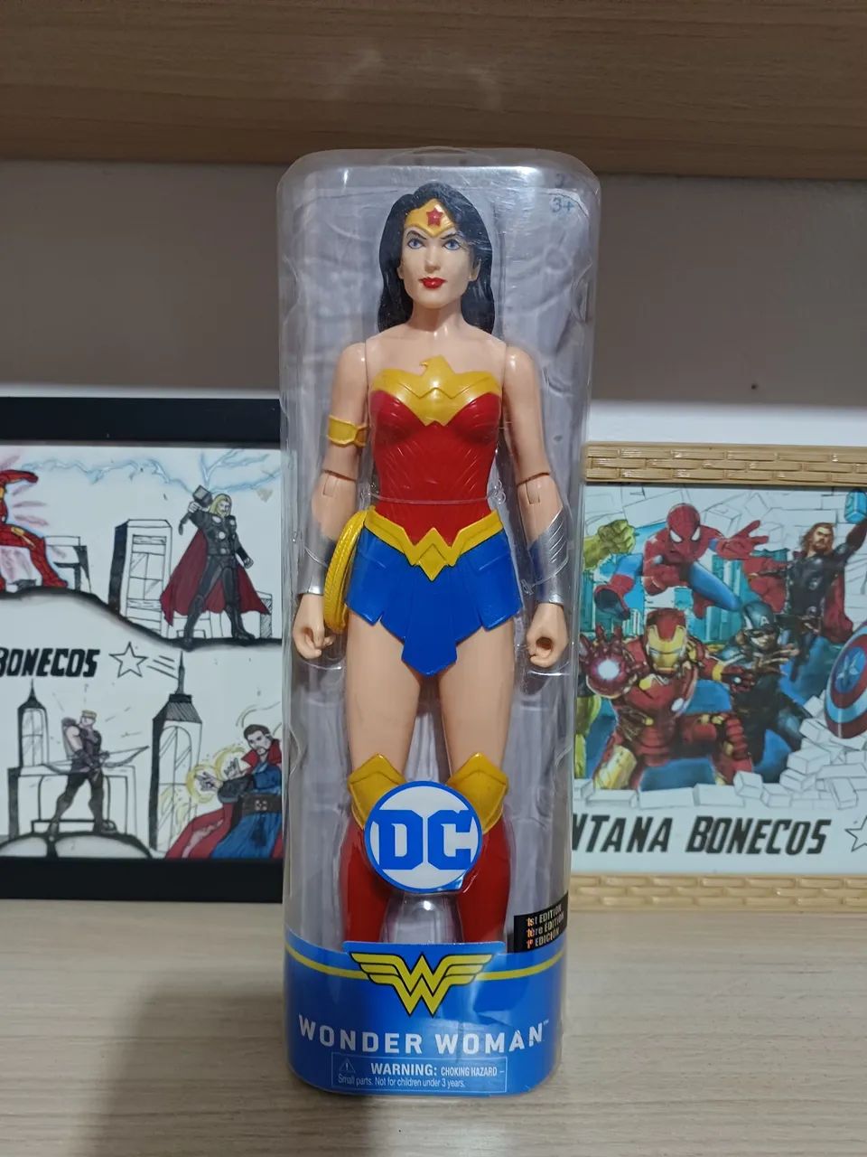 Mulher Maravilha 30cm original marca Hasbro  - Foto 3
