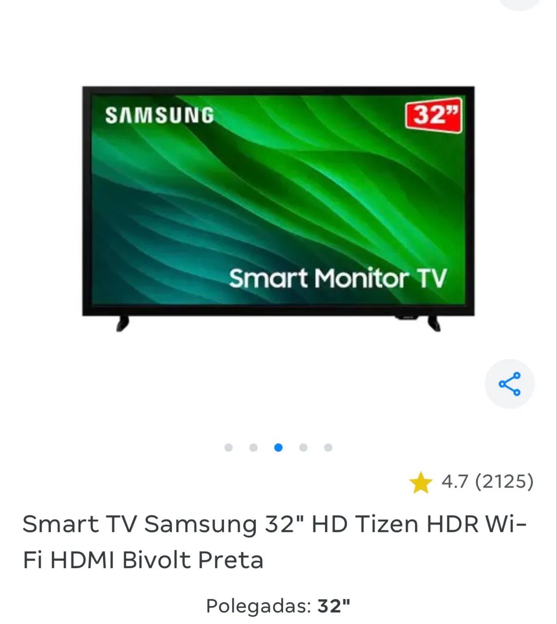 Tv Samsung 32