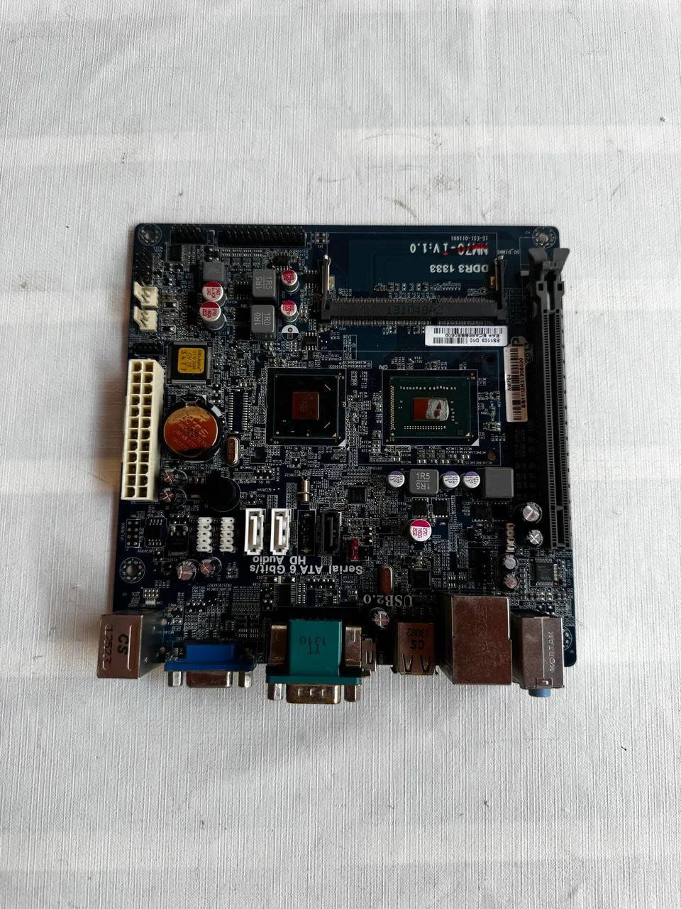 Placa Mãe ATA 6 Gbits Eup 2013 DDR3 1333 ( Sucata) - Foto 4