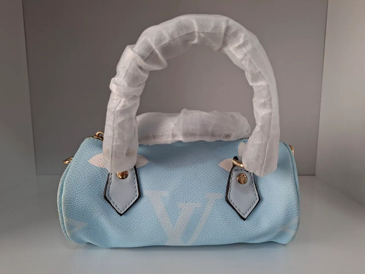 Bolsa Louis Vuitton Speedy Nano Azul 