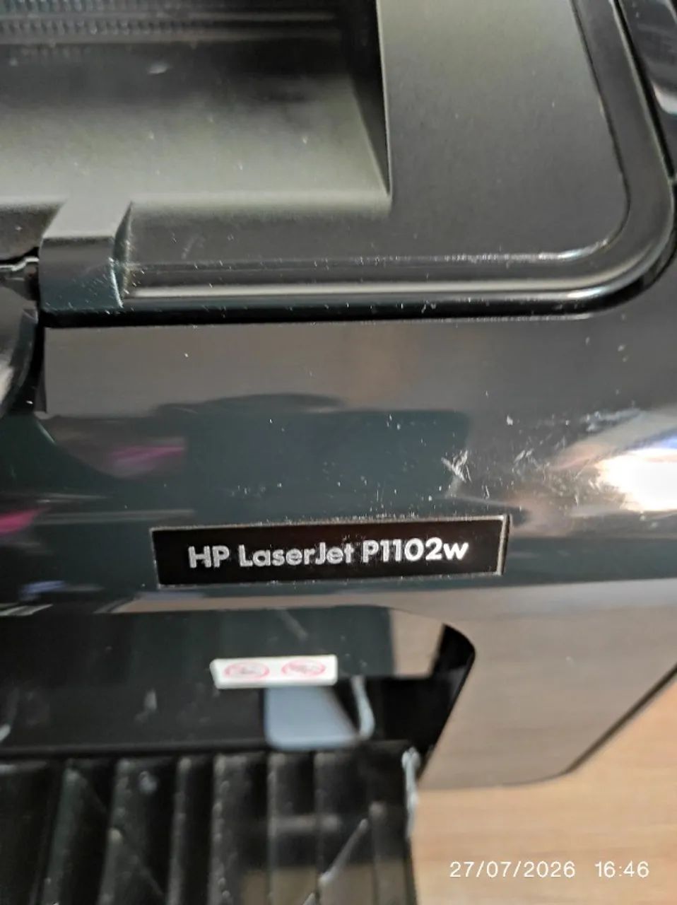 Impressora Laser Wi-Fi - HP 1102W (MONOCROMÁTICA) - Foto 2