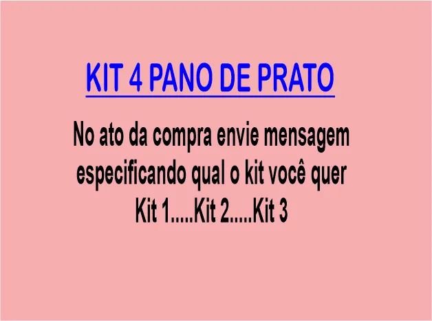 Pano de prato patchwork kit com 4 panos - Foto 4