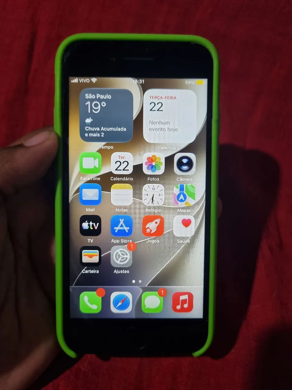 IPHONE SE 2° GERAÇÃO IOS 27 ATUALIZADO  - Foto 2