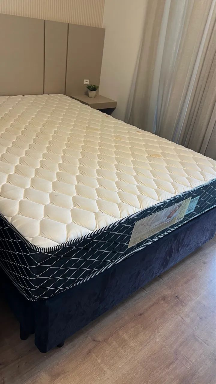 Cama Box Casal/Queen + Colchão - Foto 4