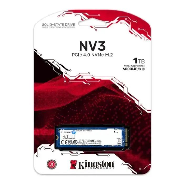 Ssd m.2 nvme nv3 Kingston 1tb
