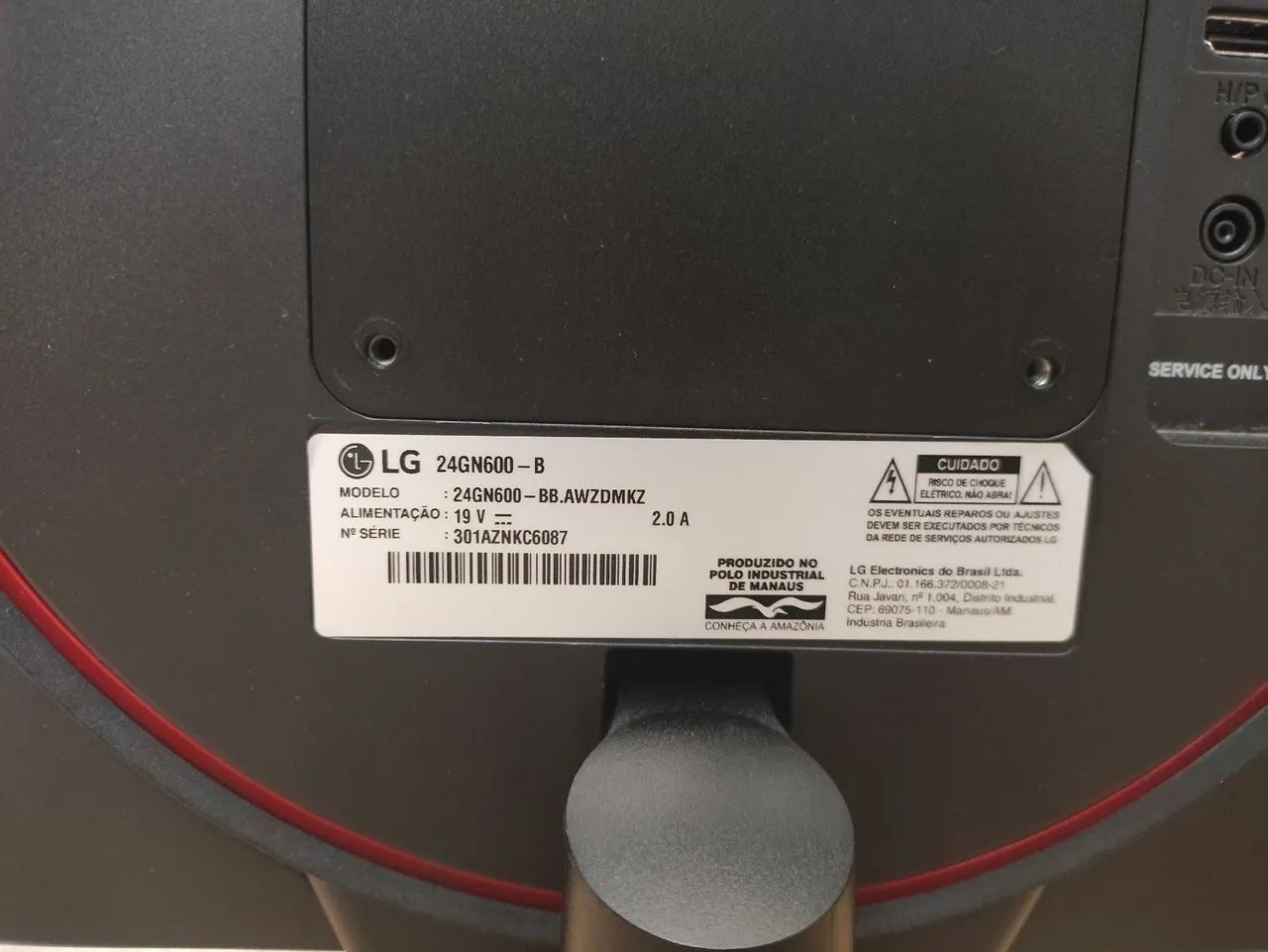 Monitor LG UltraGear 24pol 24GN600 - Foto 3