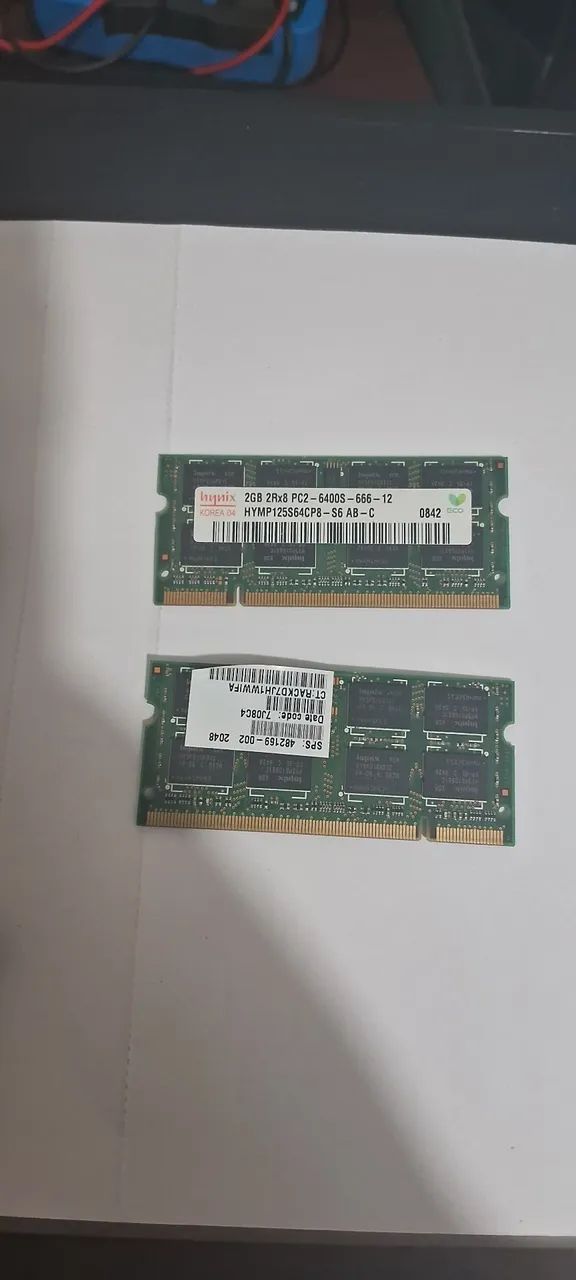 Memória  ddr2 de notbook - Foto 5