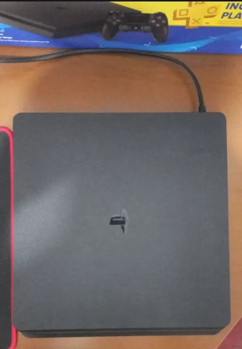 Console Playstation 4 Slim - 1 Tb + 2 Controles + 2 Jogos Físicos - Foto 4