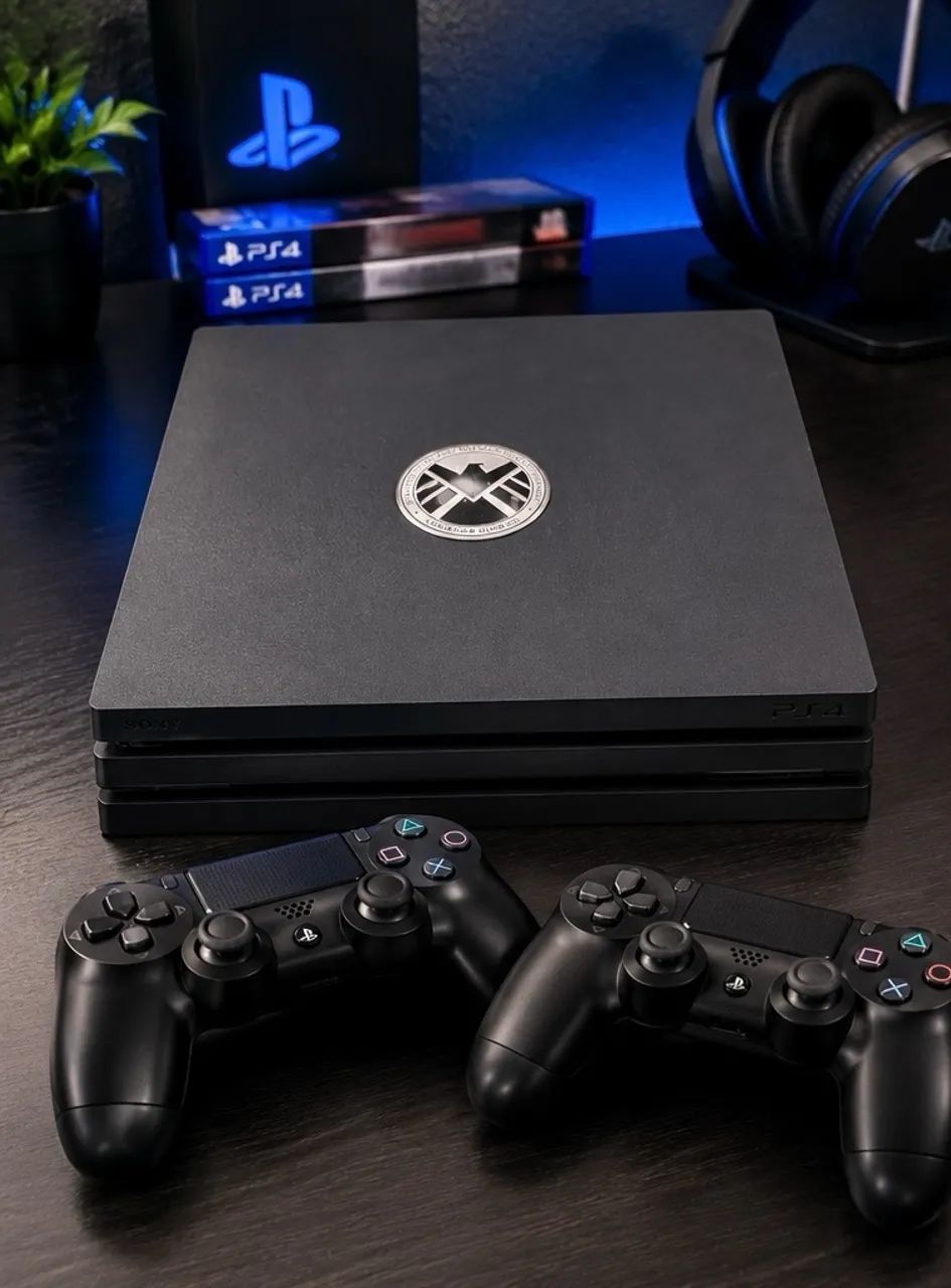 Vendo PS4 Slim 1TB, completo.