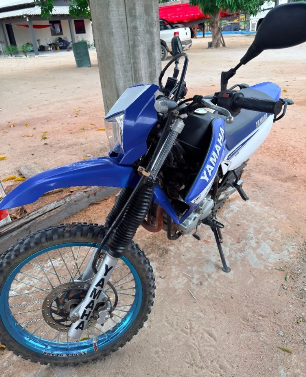 Yamaha Lander 250 Azul - Foto 4