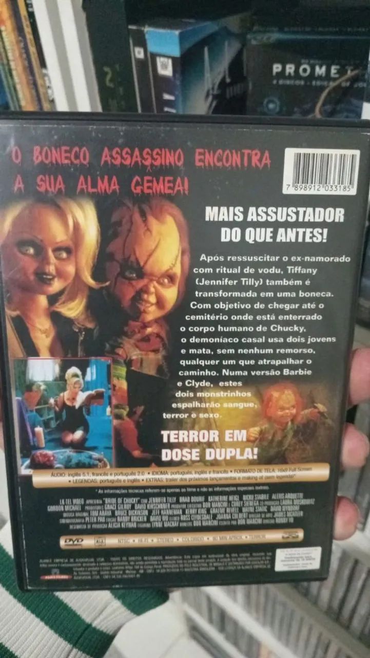 Dvd A Noiva e o Filho de Chucky (dublados) - Foto 2