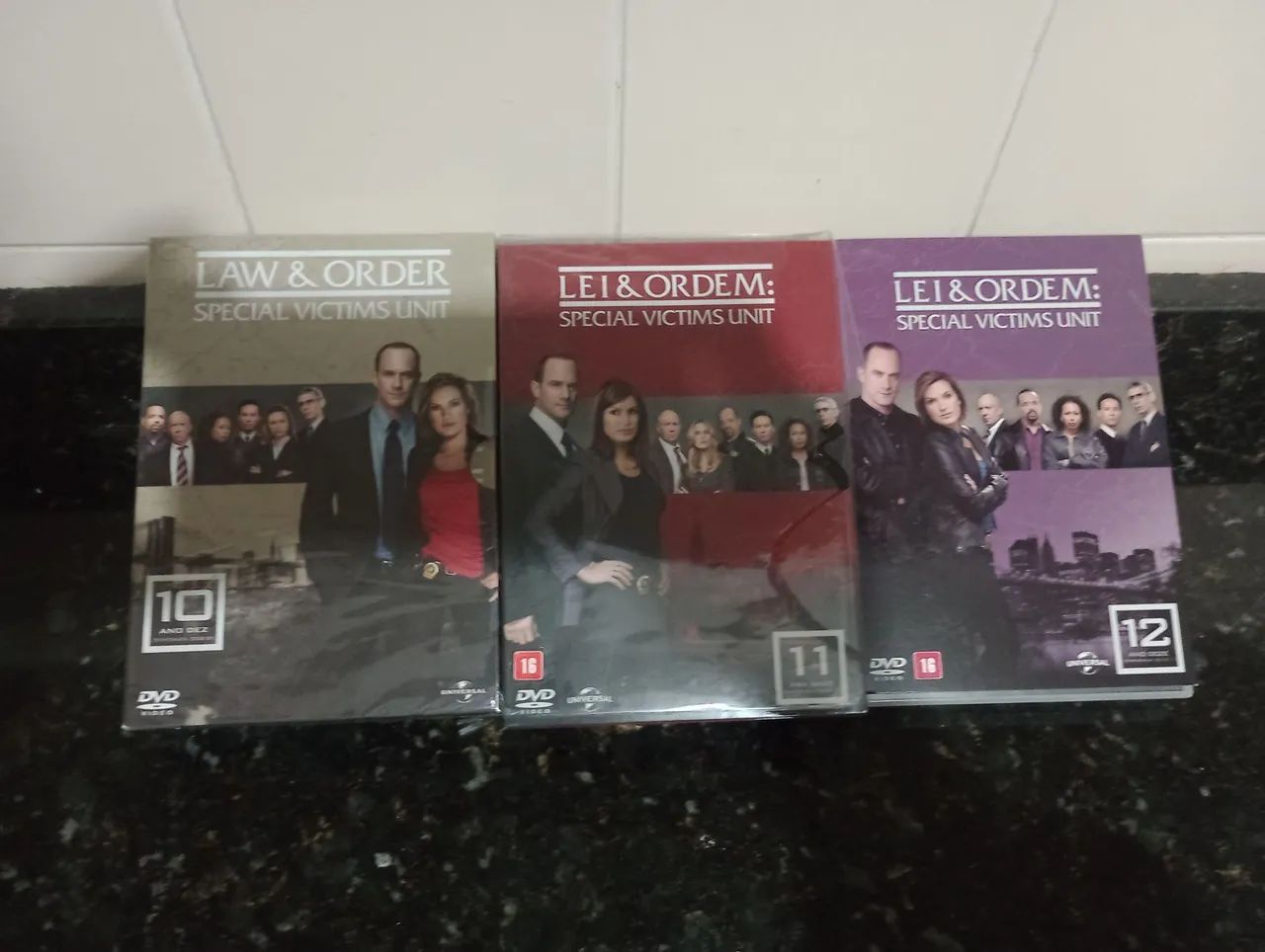 Lei & Ordem - Special Victims Unit 12 Temporadas em dvd (usado