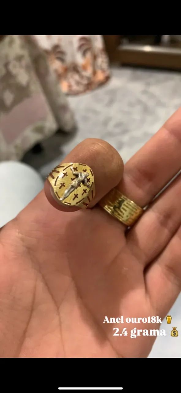 Anel de ouro 18k 