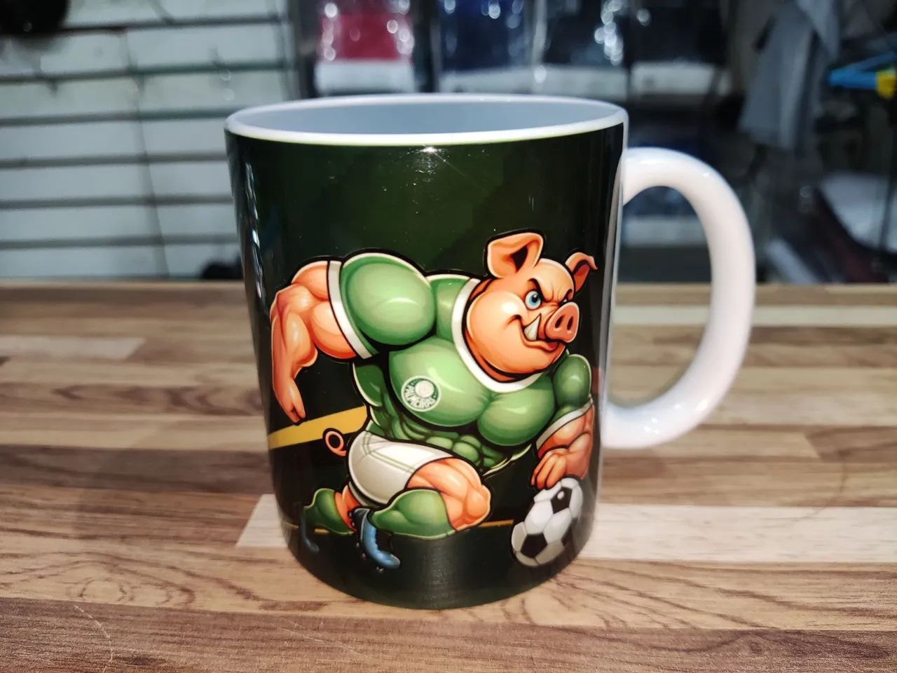 Caneca do Palmeiras cerâmica 325ml a pronta entrega  - Foto 3