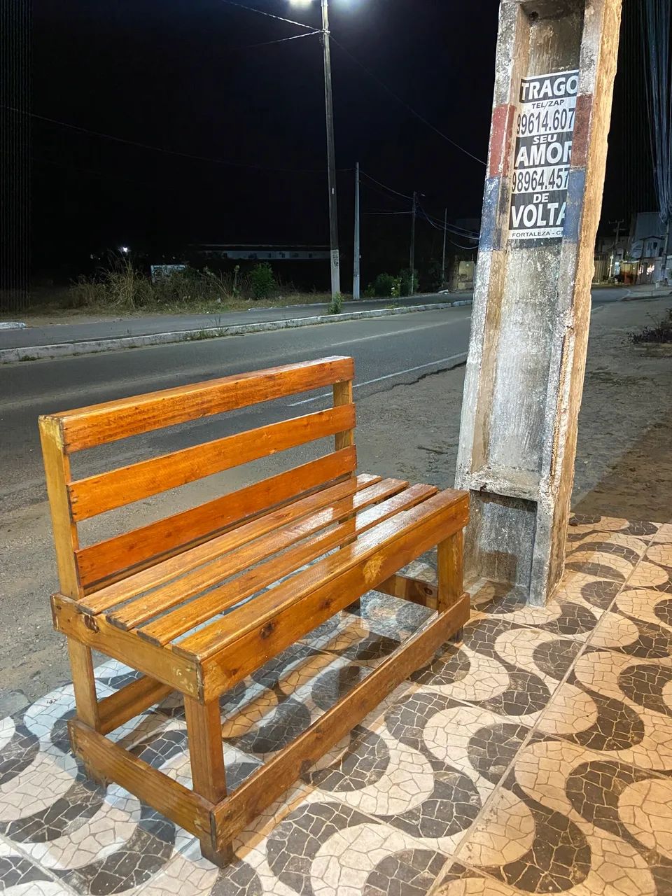 2 bancos pinus 