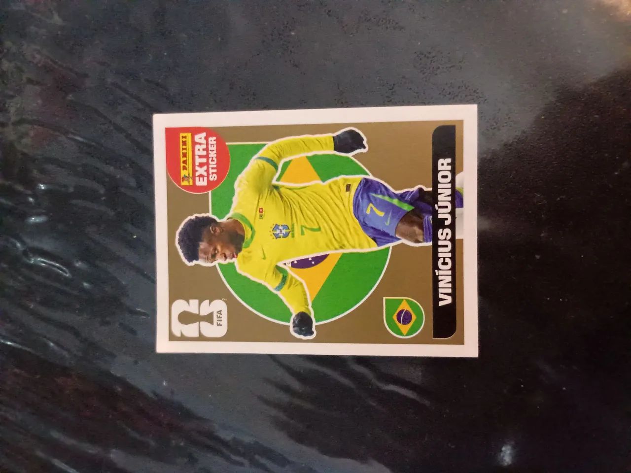 Figurinhas Legend Ouro Vinícius Junior 2026