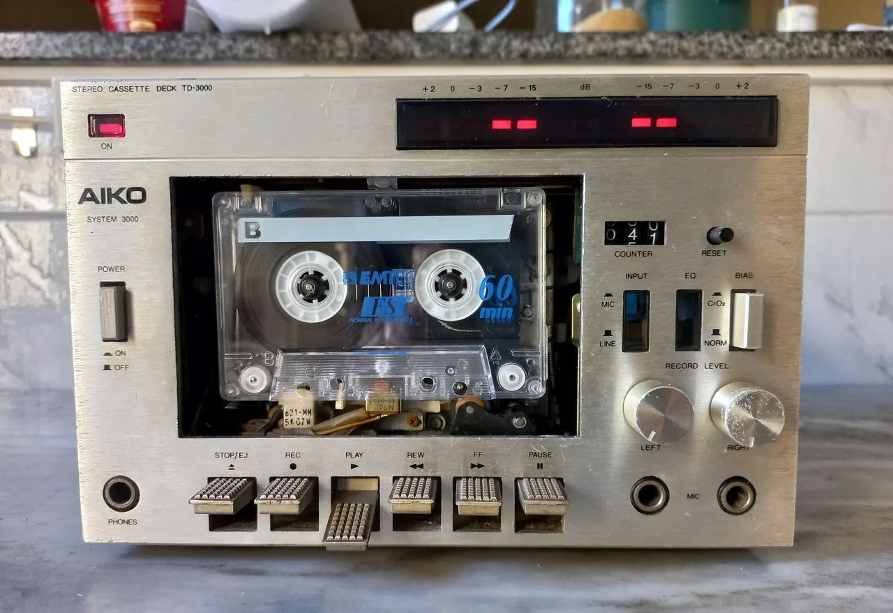 Peças para tape deck Aiko 3000