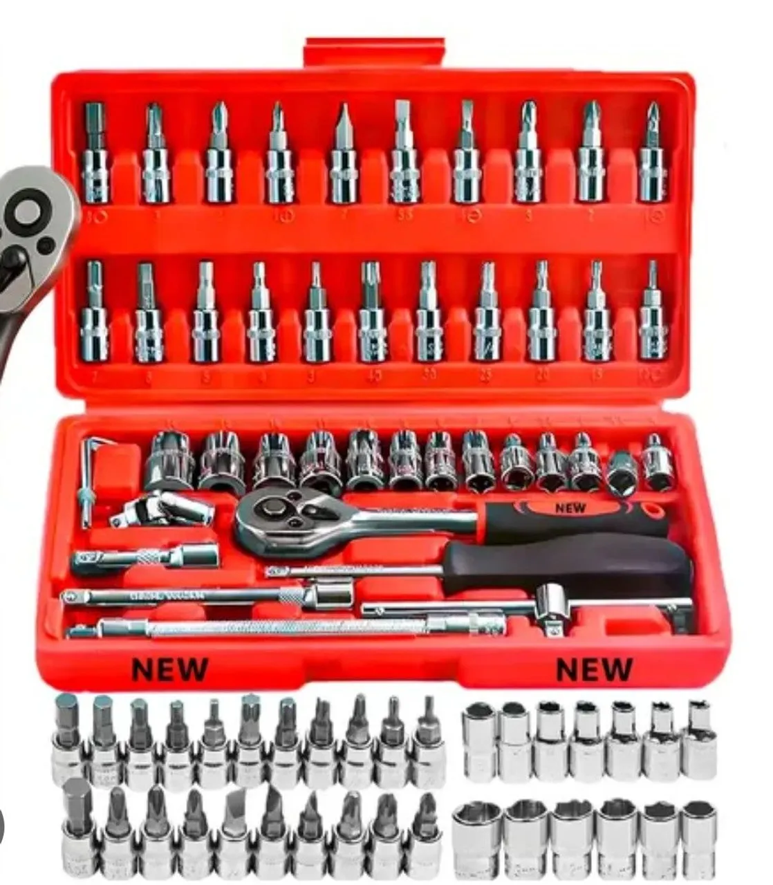 Ferramentas com Maleta. kit com 129 peças. - Ferramentas de