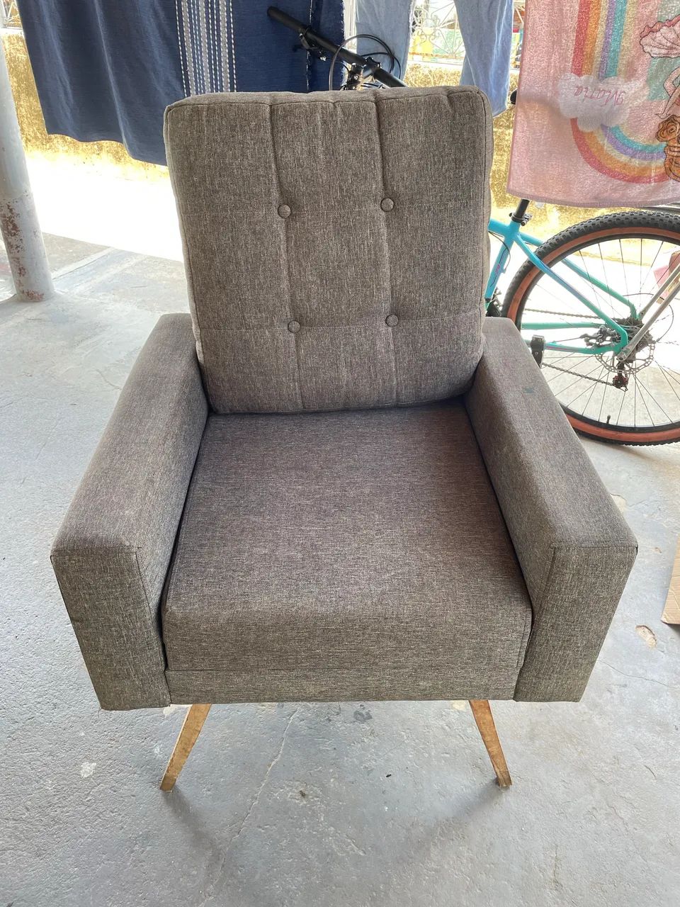 Poltrona de linho  - Foto 3