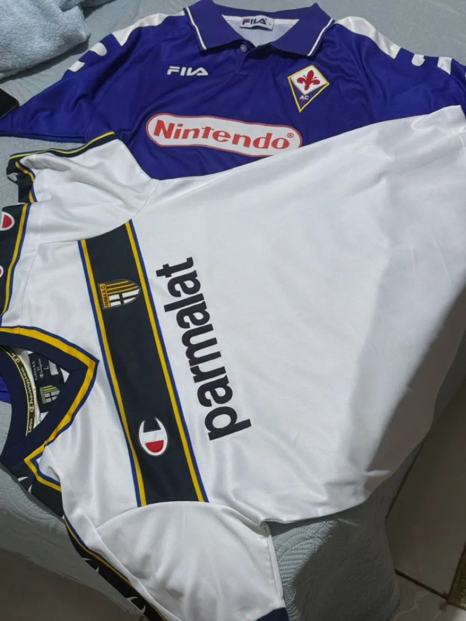 Camisa fiorentina e Parma