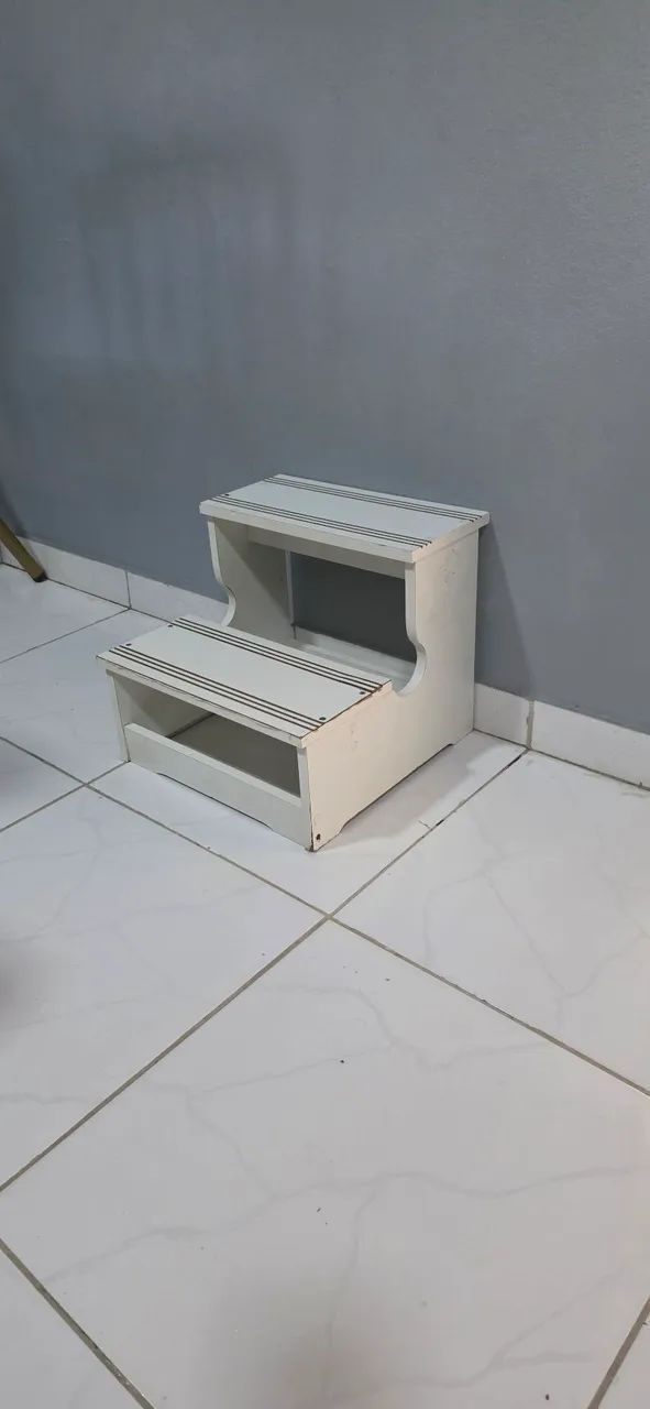 Escadinha 2 degraus mdf