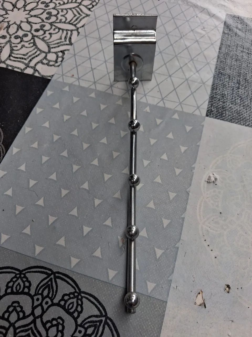 RT Cabideiro Formato S 20 CM Cromado 