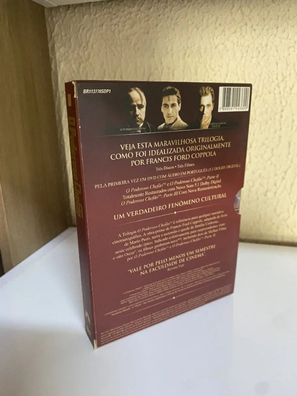 DVD da trilogia O Poderoso Chefão - The Coppola Restoration.  - Foto 2