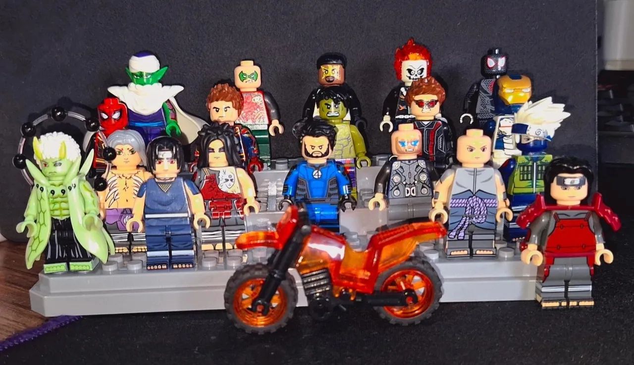 Lego Marvel e Naruto
