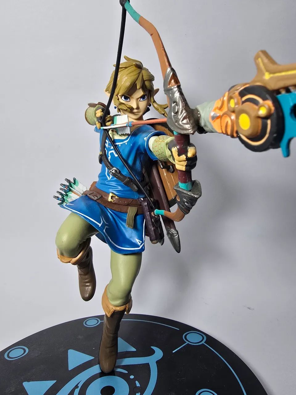 billlie LINKU リンクユー 団体 ヨントン ハルナ トレカ Estátua Link - Zelda Breath of the Wild 22cm - Hobbies e coleções