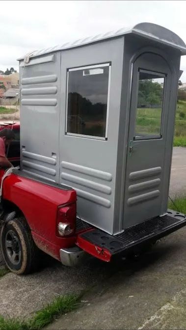 Cabine de Segurança em fibra de vidro 