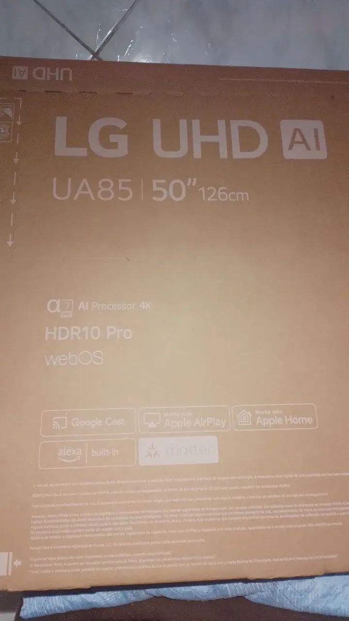 50 smartv 4k alexa Nova  - Foto 2