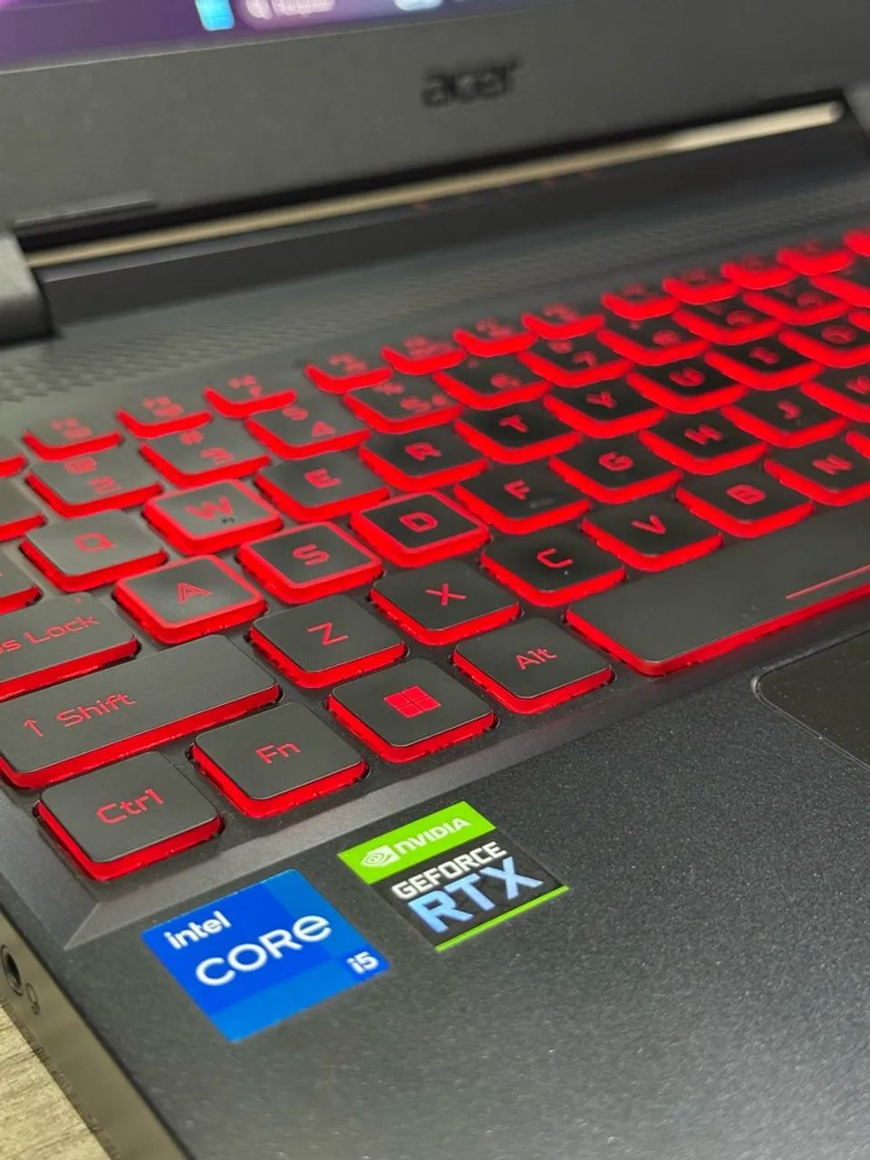 Notebook Gamer Acer Nitro - Core i5 + 16GB + RTX 3050 - Foto 2