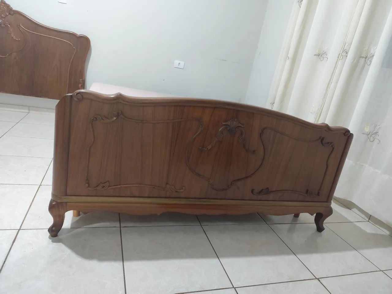Cabeceira cama antiga 