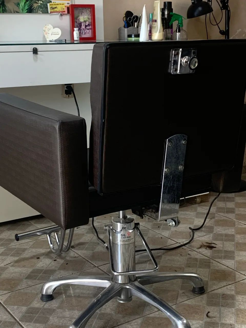 Cadeira Poltrona Salão Luxo