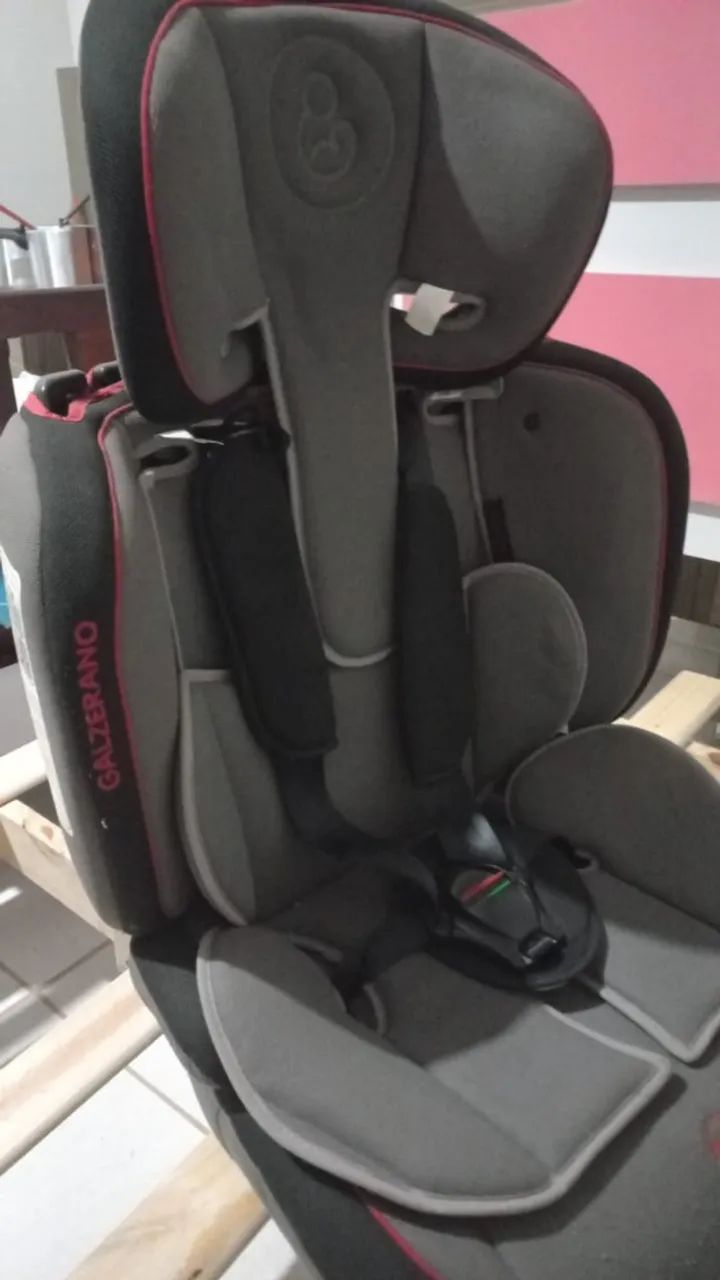 Cadeirinha infantil Galzerano para Carro 2 em 1 com assento elevação 09-18kg - Foto 2