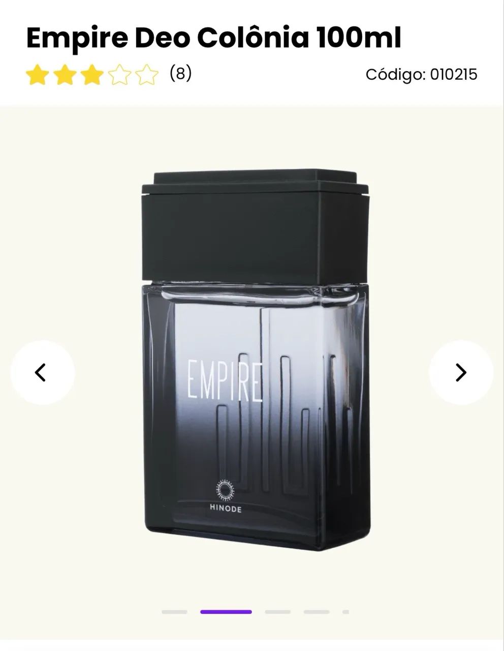 PERFUME ORIGINAL LACRADO, HINODE!
