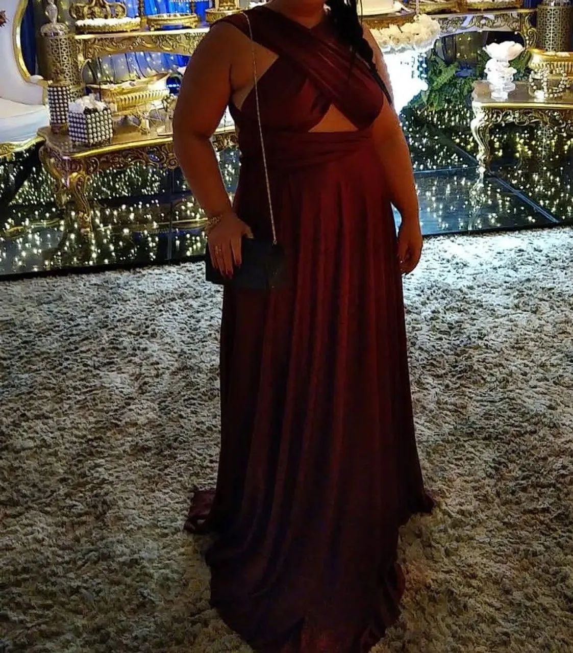 Vestido de festa cor marsala!! - Foto 2