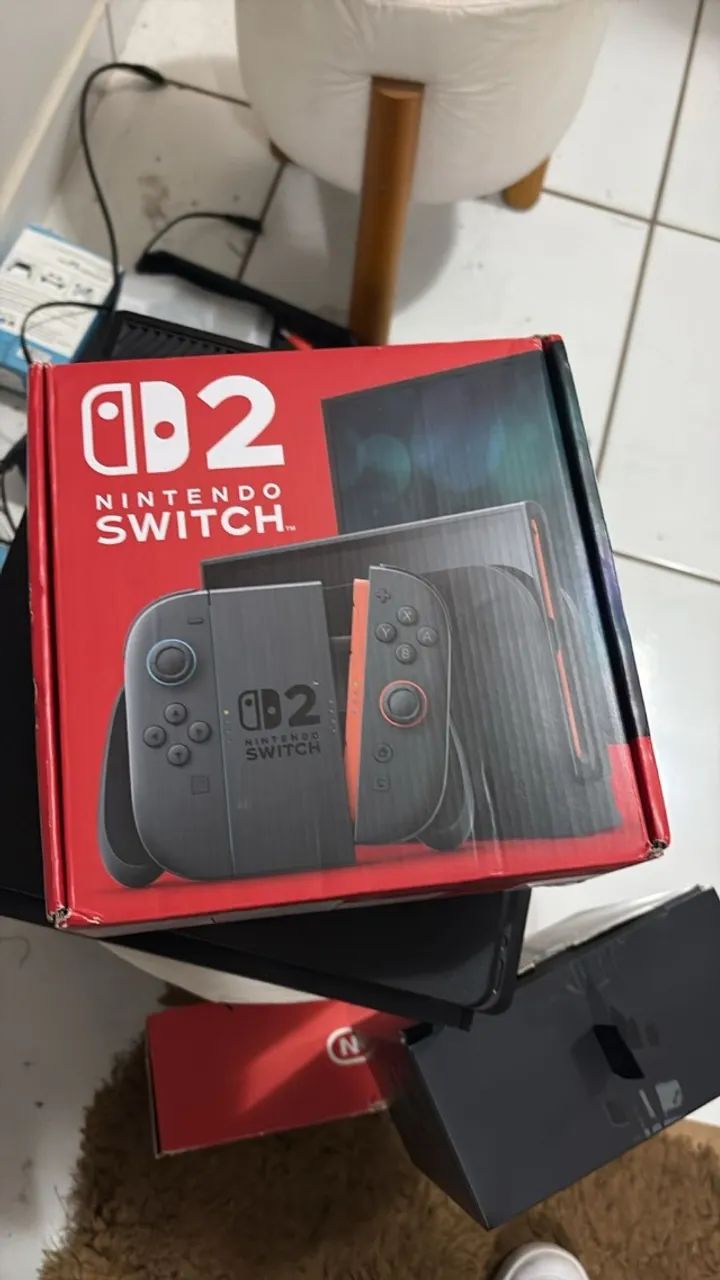 Nintendo Switch 2 (NOVO/LACRADO)
