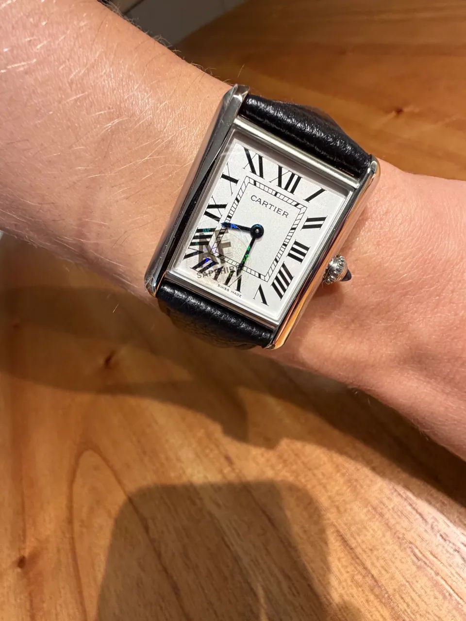 Relógio Cartier Tank Af Pequeno - Foto 4