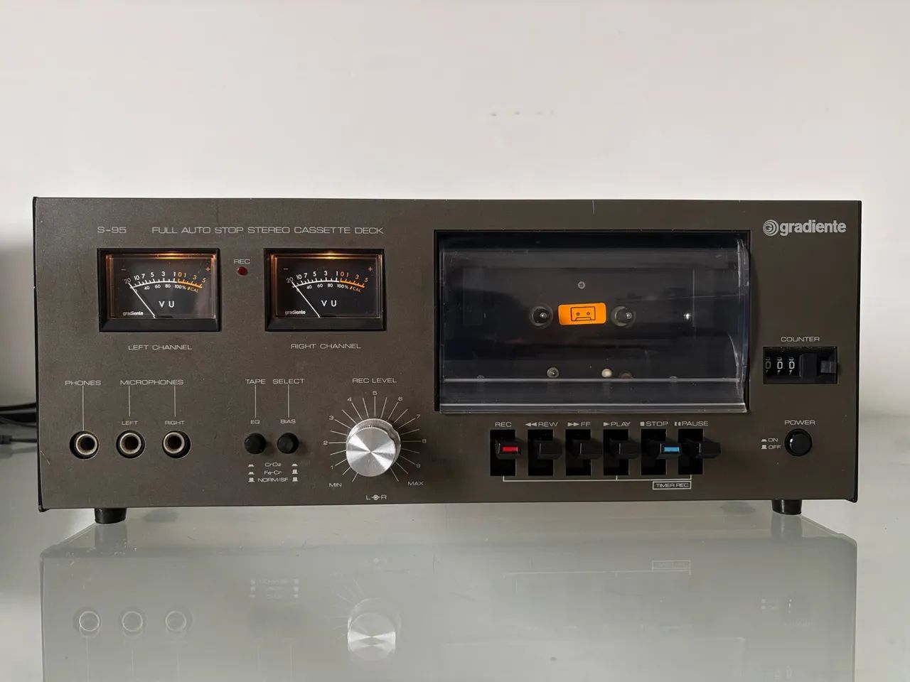 Tape deck Gradiente S95 (1978) revisado