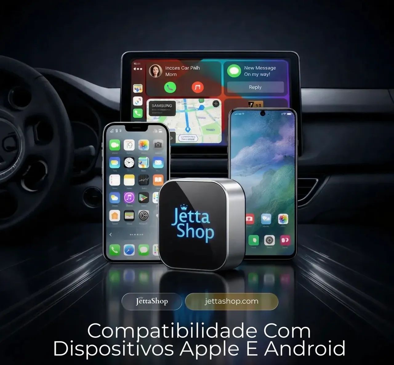 CarPlay e Android sem Fio - Foto 5