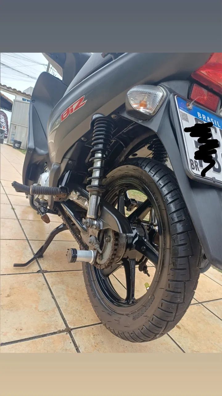 Biz 125 preta fosca  - Foto 2