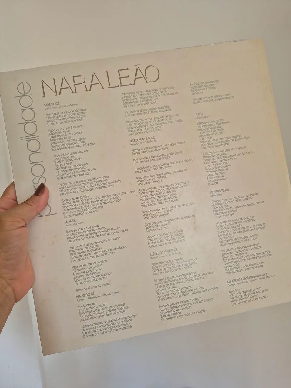 Disco Vinil Nara Leão ' personalidade ' - Foto 2