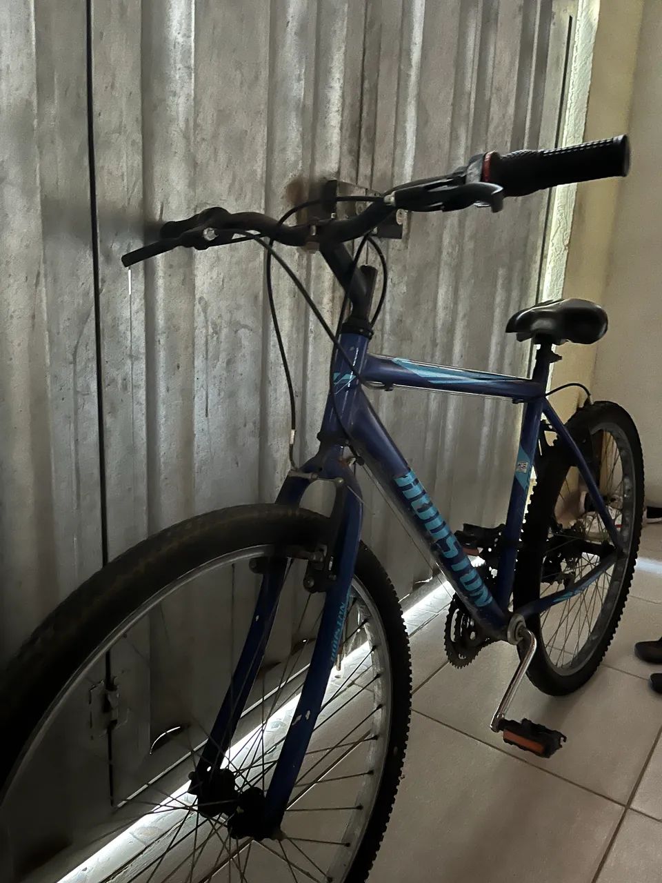 Bicicleta com marcha