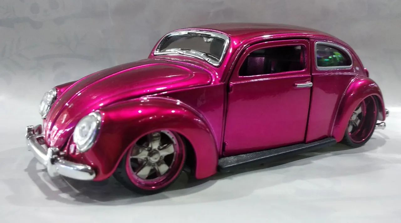 Miniatura Fusca VW Beetle Maisto 1:24 - Foto 2