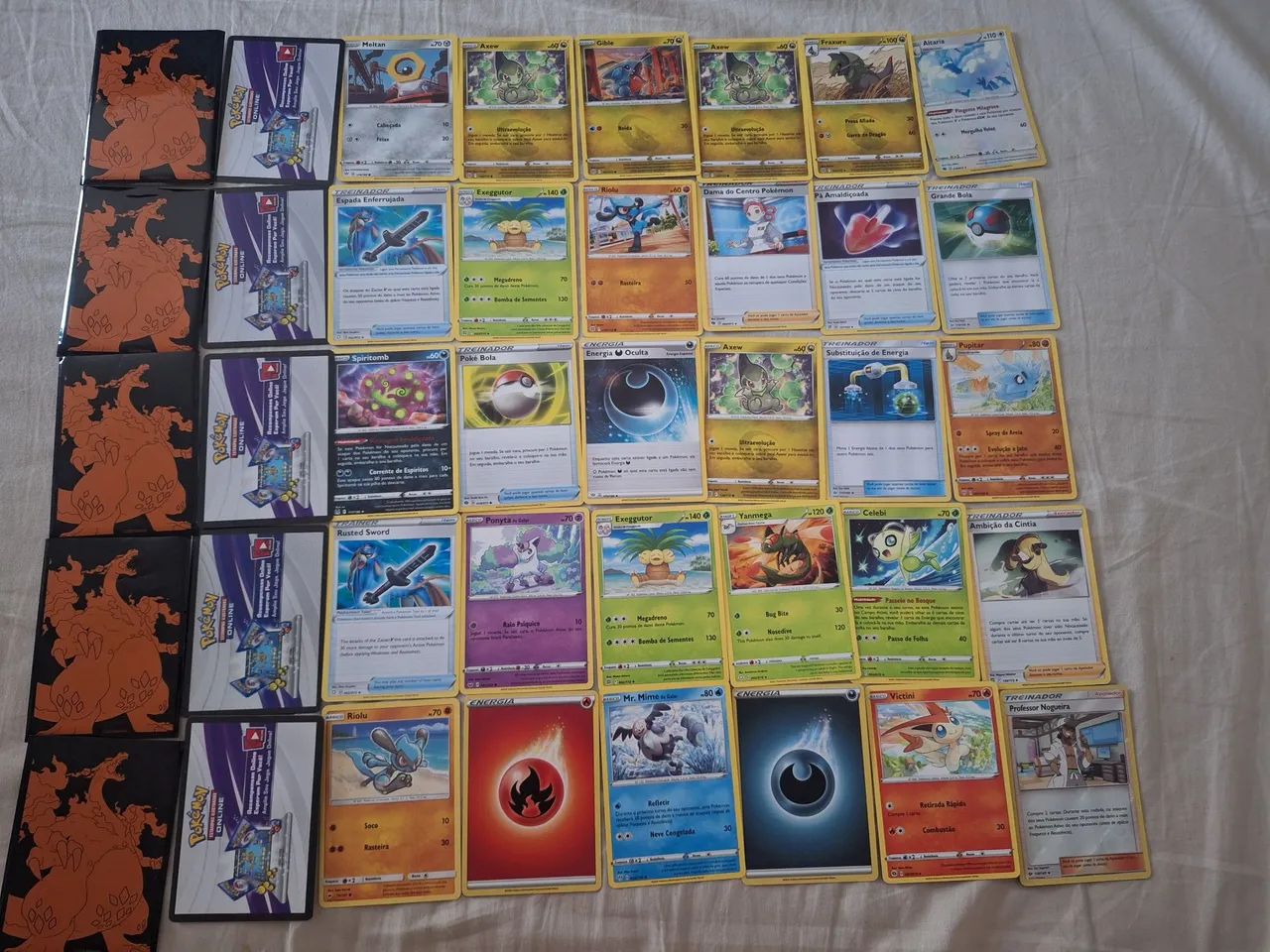 Lote 54 cartas de Pokémon Original 2014 - Foto 2