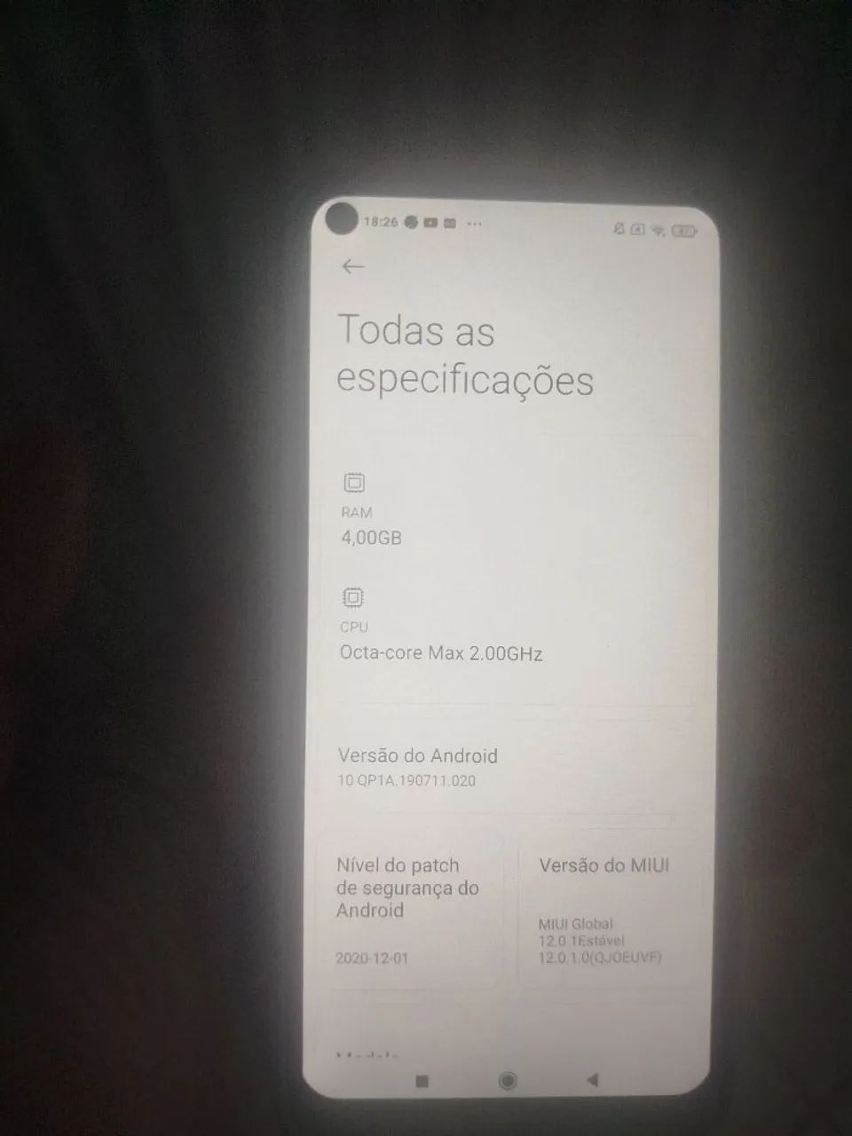 Celular redmi note 9 ,128gb e 4gb de ram  - Foto 3