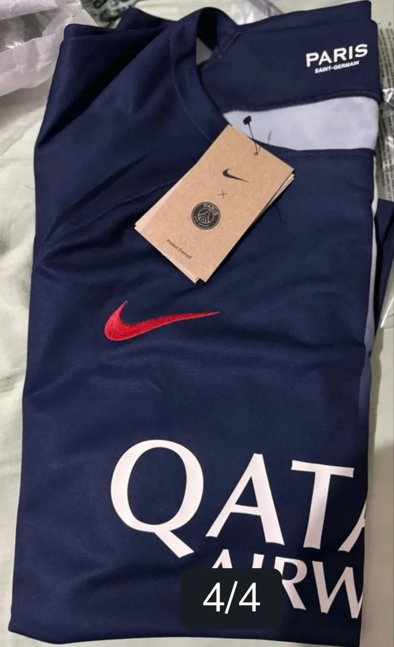 Camisa ORIGINAL PSG Nike Oficial Torcedor - DESLACRADA, SEM USO Original- GG - Foto 2