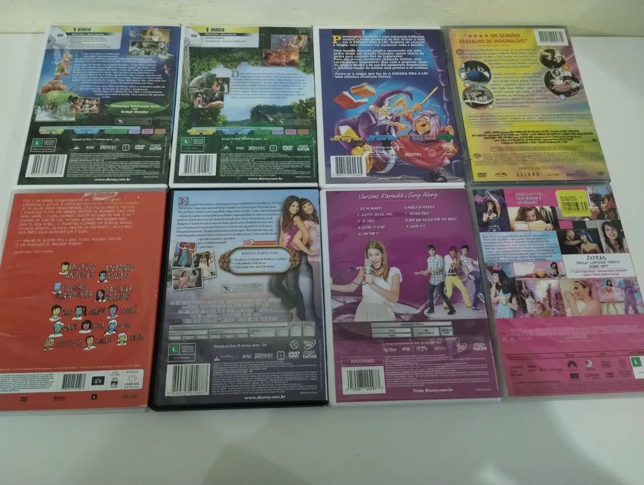 Lote 8 DVDs Originais, Infantil e Juvenil. Desenhos e Filmes  - Foto 2