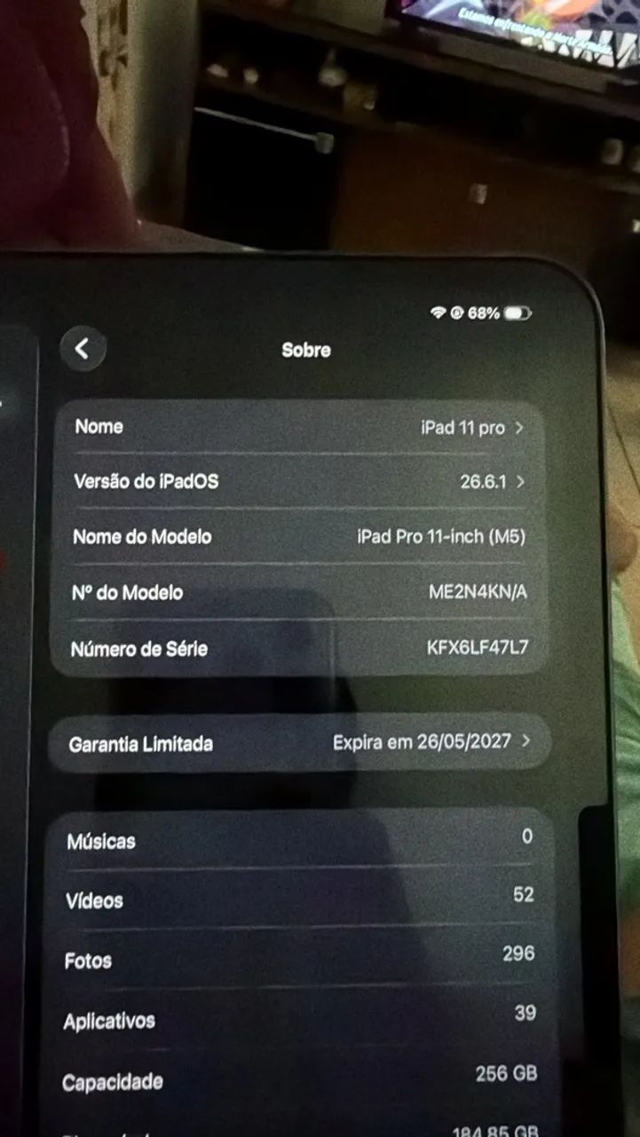 iPad 11 pro 256gb (M5) Wi-Fi + celular  - Foto 2